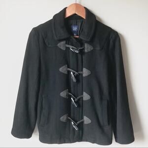 GAP wool collared toggle coat